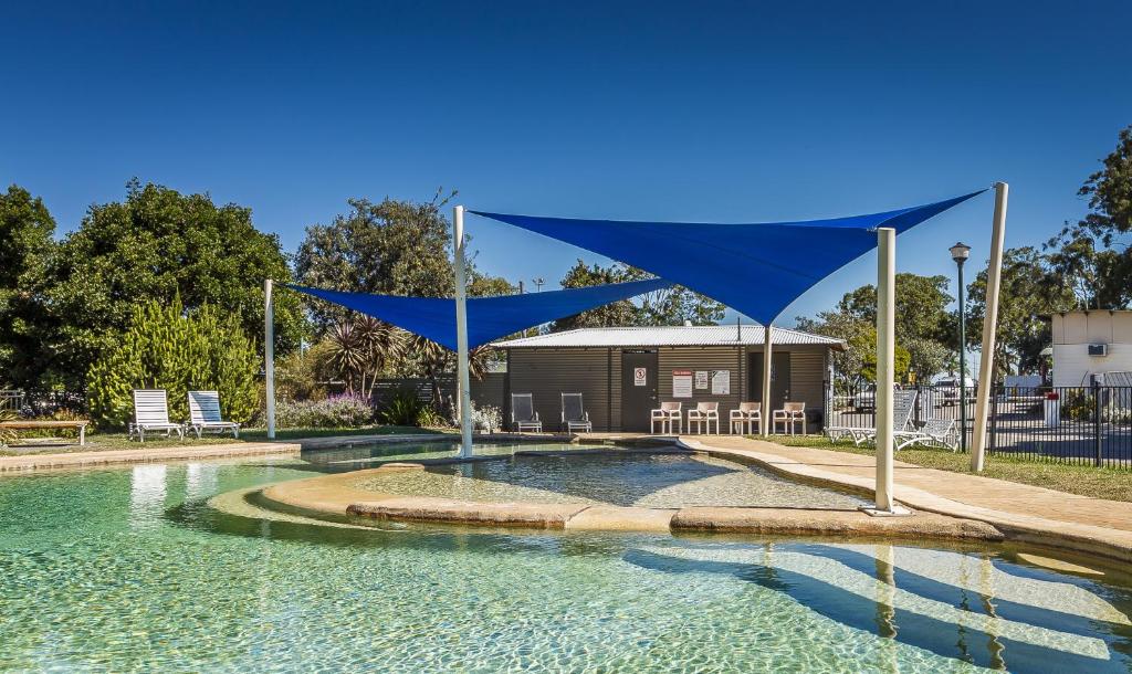 Swimming pool, Thou Walla Sunset Retreat in Port Stephens