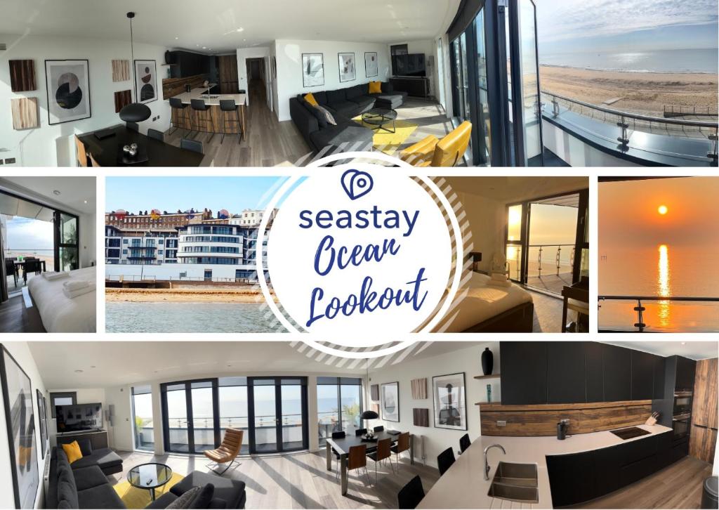 Ocean Lookout - 3 Bed Sea View Apt Parking, Kent
