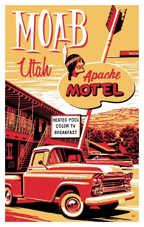 Apache Motel，位于摩押的酒店