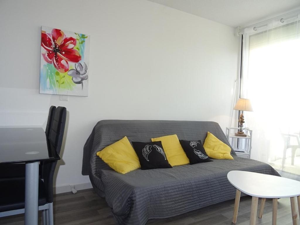Palavas-les-Flots : T2 cabine climatisé en RDJ avec piscine et parking, à 400m de la plage - 4