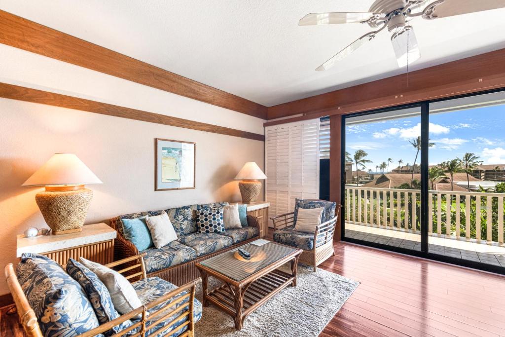 Partial Oceanview 1BR at Kiahuna Plantation Unit 311, Koloa