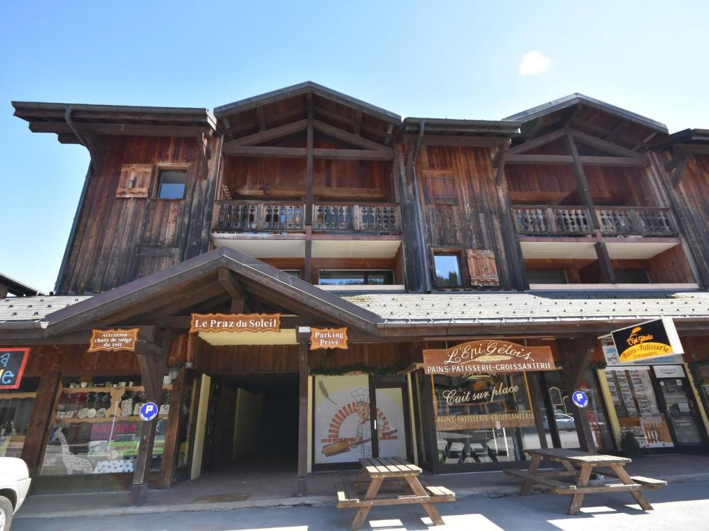 Charmant T2 avec mezzanine près des pistes et du centre des Gets - 5 pers., balcon, parking, wifi - FR-1-685-72 - 5