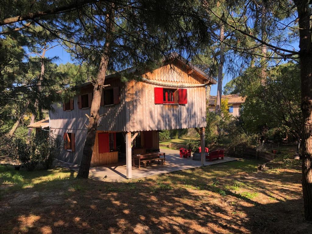 Maison bois 10 pers CapFerret Plage des Américains - 1