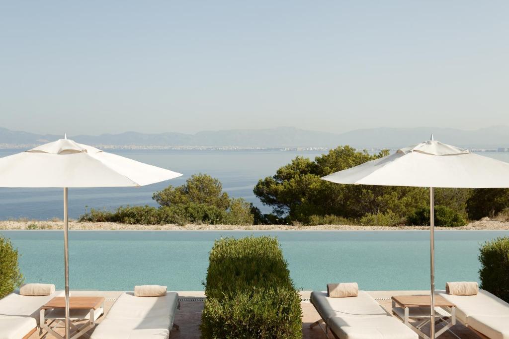 Cap Rocat, a Small Luxury Hotel of the World — Swimming pool in Cala Blava, Balearic Islands