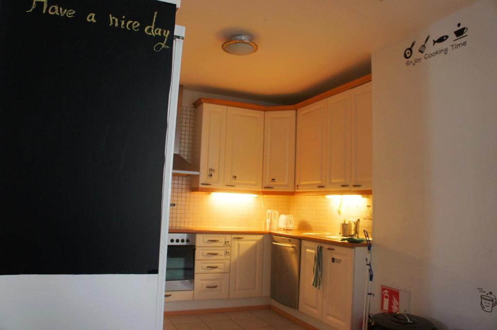 Kitchen, SweetDream Guesthouse in Helsinki