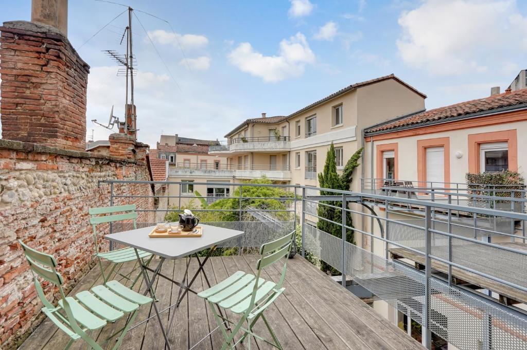 Terrasse Riquet - en plein coeur de Toulouse - 4