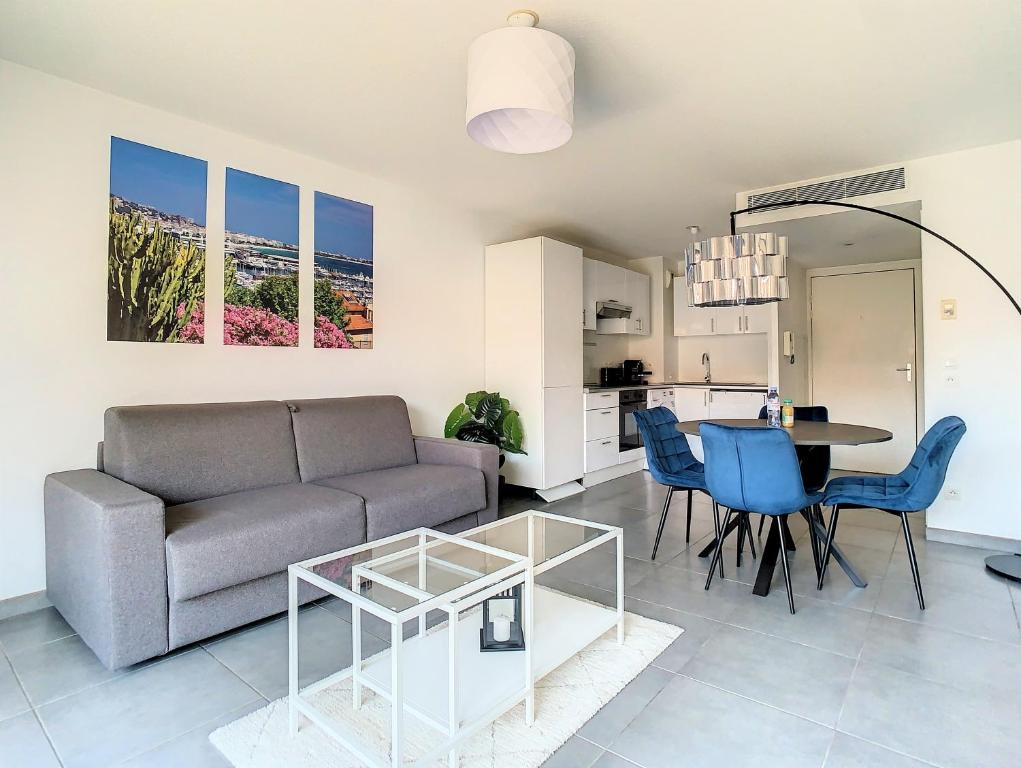 2p Cannes centre-ville Terrasse - 3