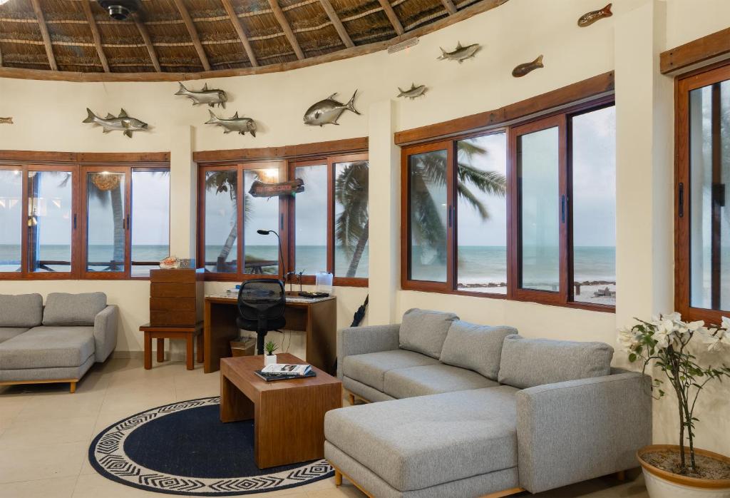 Lobby, Grand Slam Fishing Lodge Tulum in Tulum