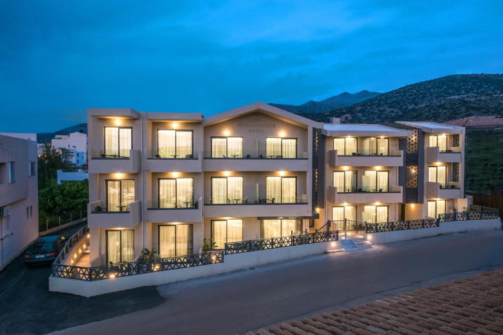 Meramaglia Hotel — Hotel building in Malia