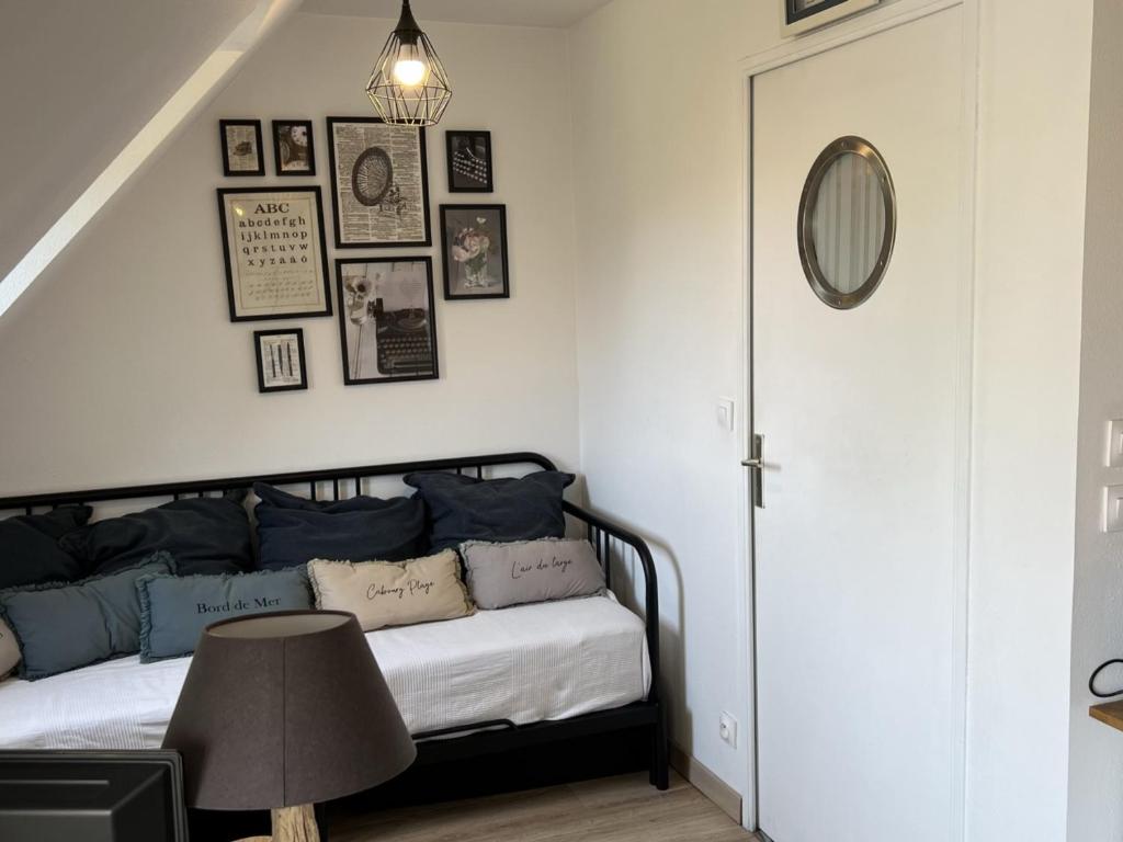 Accès direct plage, T3 mezzanine, 4 pers, balcon, parking, proche thalasso à Cabourg - FR-1-487-357 - 5