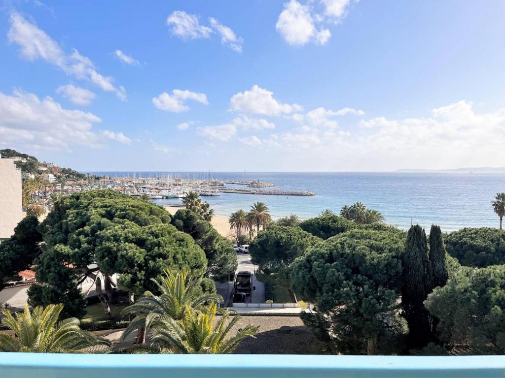 Appartement climatisé 3 pièces, 6 couchages - Face à la plage - Le Lavandou - FR-1-251-510 - 2
