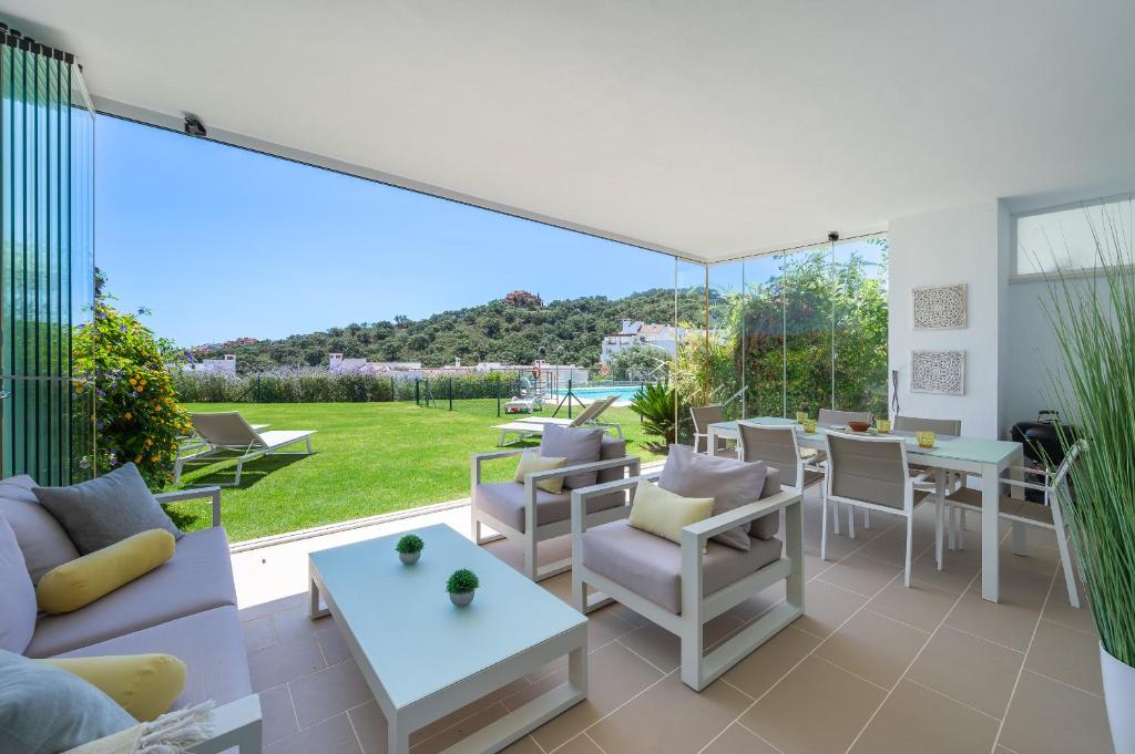 Garten Appartment in La Floresta - La Mairena, Ojén