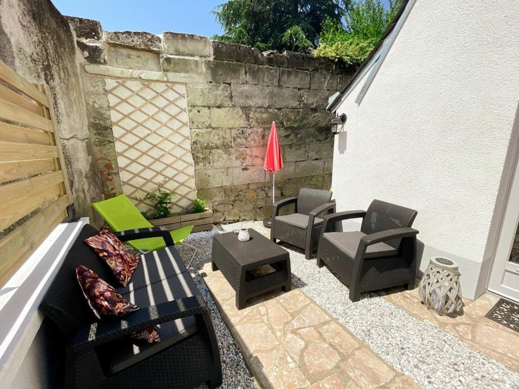 Gîte Langeais, 2 pièces, 3 personnes - FR-1-381-535