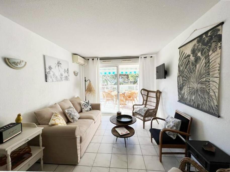 Bel appartement 3 pièces climatisé 400m des plages - 3