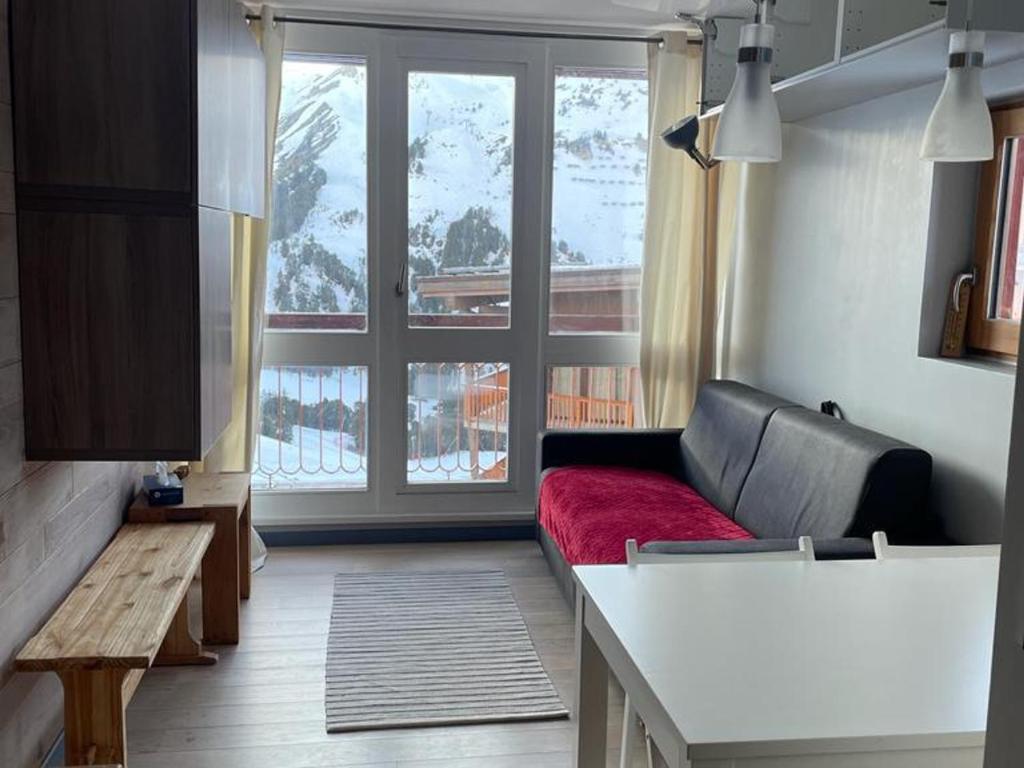 Appartement rénové au centre Les Arcs 2000 avec balcon - FR-1-346-548 - 1