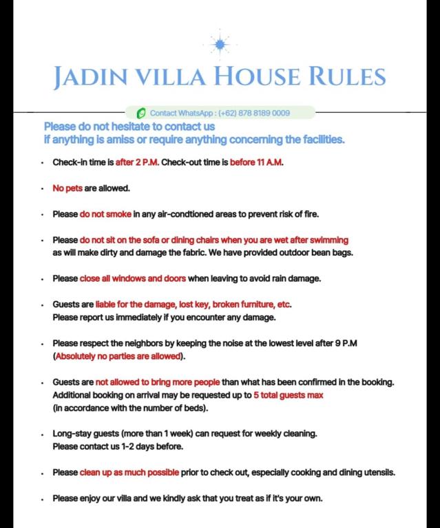Jadin Villa at Nusa Dua Bali photo