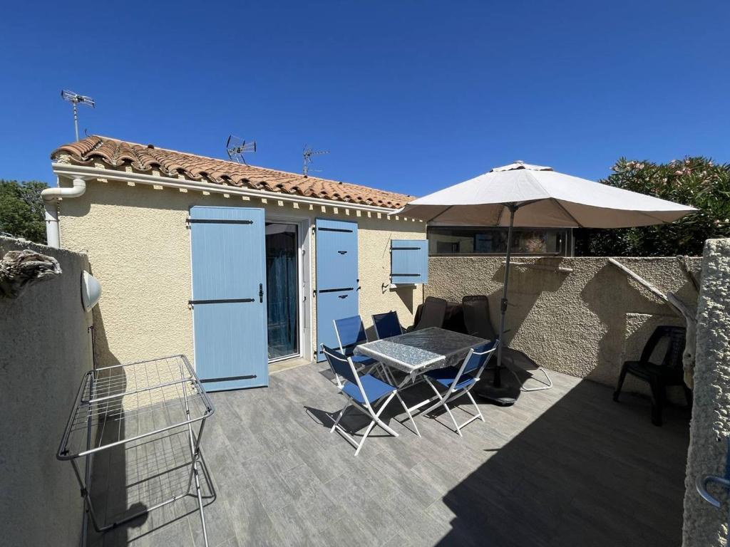 Charmante villa climatisée T2 mezzanine, 6 pers, terrasse ensoleillée, proche plage et commerces - FR-1-106-37 - 1