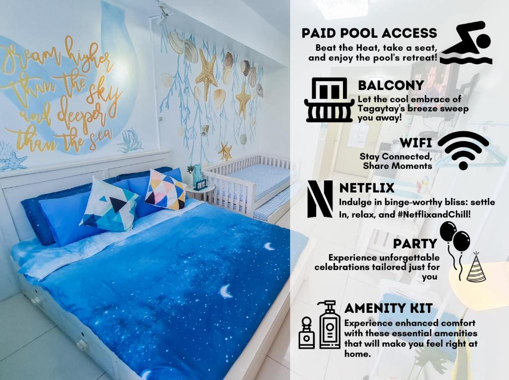 SMDC Wind Residences, Unli Wifi and Netflix with Balcony — Hotel in Tagaytay