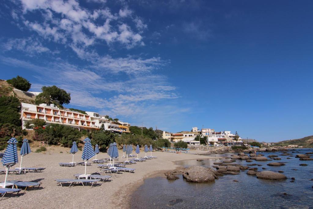 Beach, Creta Mare Hotel in Crete Island