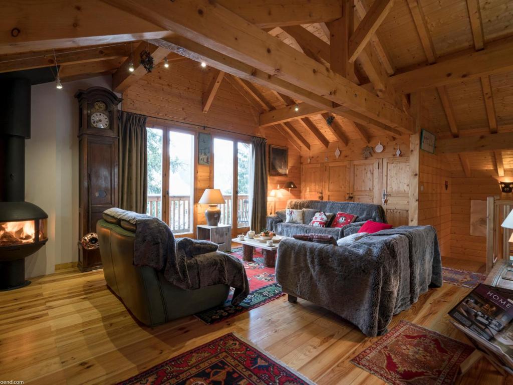 Chalet chaleureux à La Tania - 10 pers, parking, skis aux pieds - FR-1-575-31 - 2