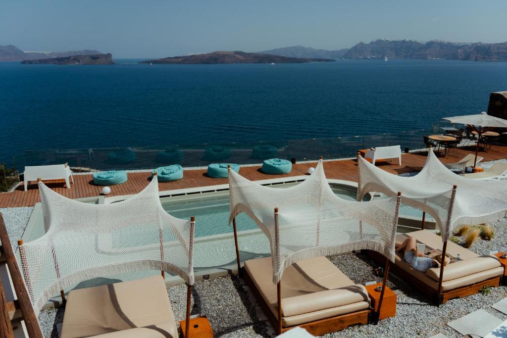 View, Goulielmos Hotel in Santorini