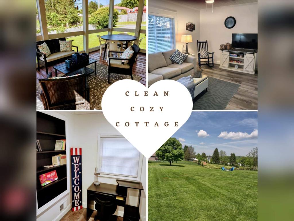 Cozy Cottage near I-77 64 w screened porch near Summit Bechtel Reserve New River Gorge NP