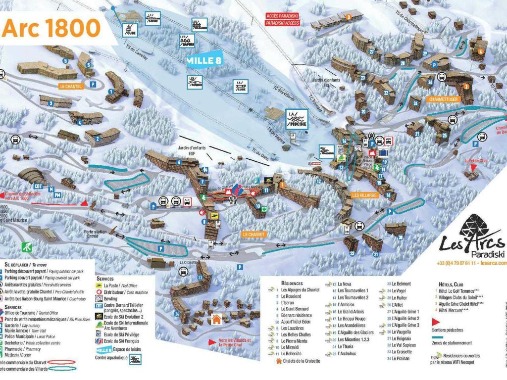 Charmant 2 pièces ensoleillé, idéal pour 4 personnes à Arc 1800 - FR-1-411-889 - 4