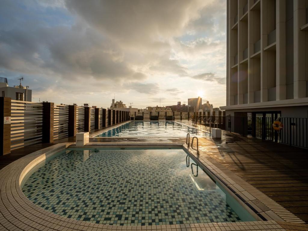 Swimming pool, Hyatt Regency Naha Okinawa in Okinawa Main island