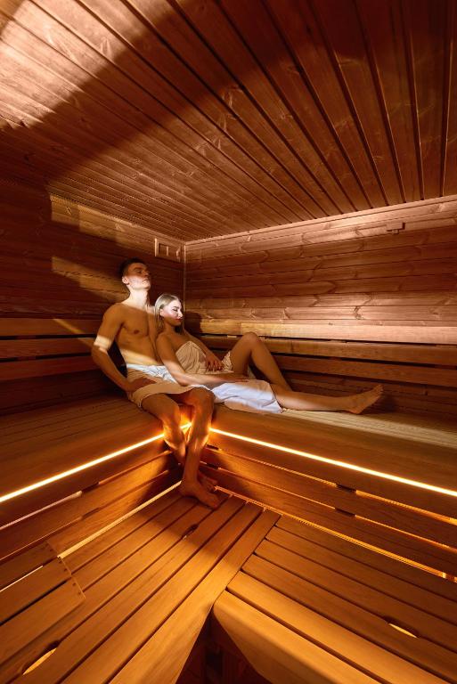 Sauna, Hotel Tetrevi Boudy in Cerny Dul