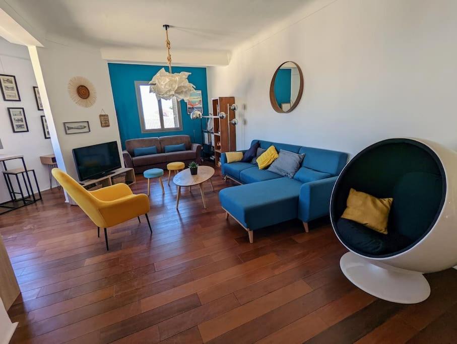 Loft 80m2 Bandol dernier étage à 100m plage, centre, port - 3