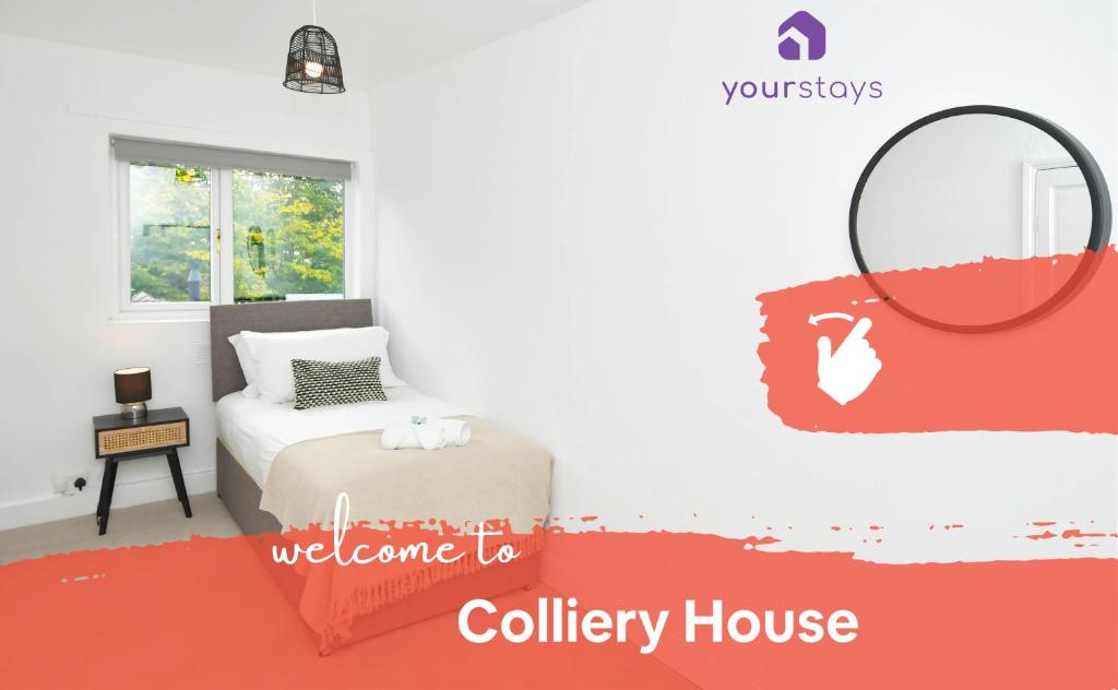 Colliery House, Modern 3 bed house, perfect for groups, heart of Newcastle-under-Lyme, Stoke-on-Trent