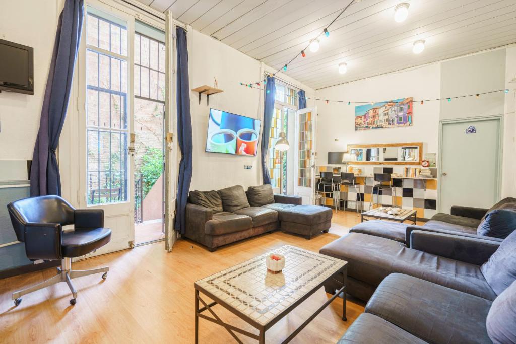 カサ バルセロ ホステル (Casa Barcelo Hostel) 共用ラウンジ/TVエリア