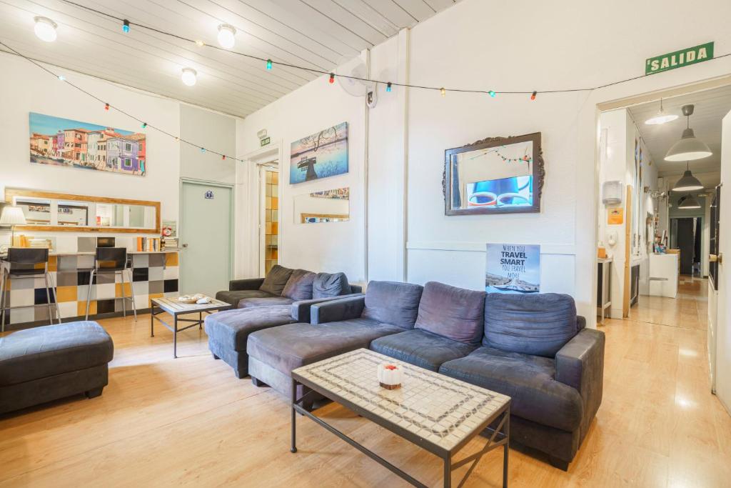 カサ バルセロ ホステル (Casa Barcelo Hostel) 共用ラウンジ/TVエリア