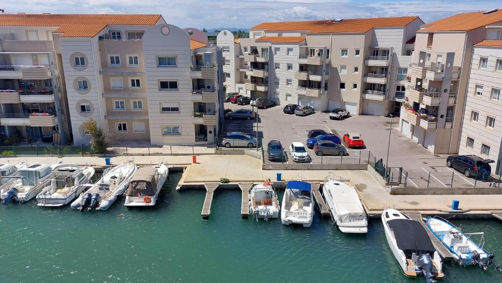 Port Canet très calme, Canet-en-Roussillon