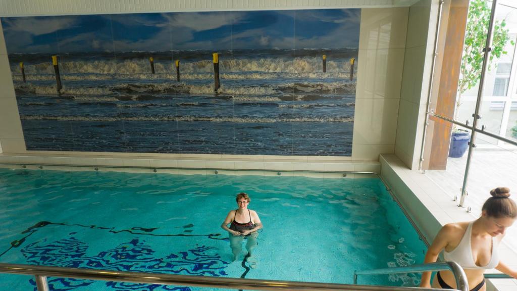 Swimming pool, Hotels Haus Waterkant & Strandvilla Eils in Norderney