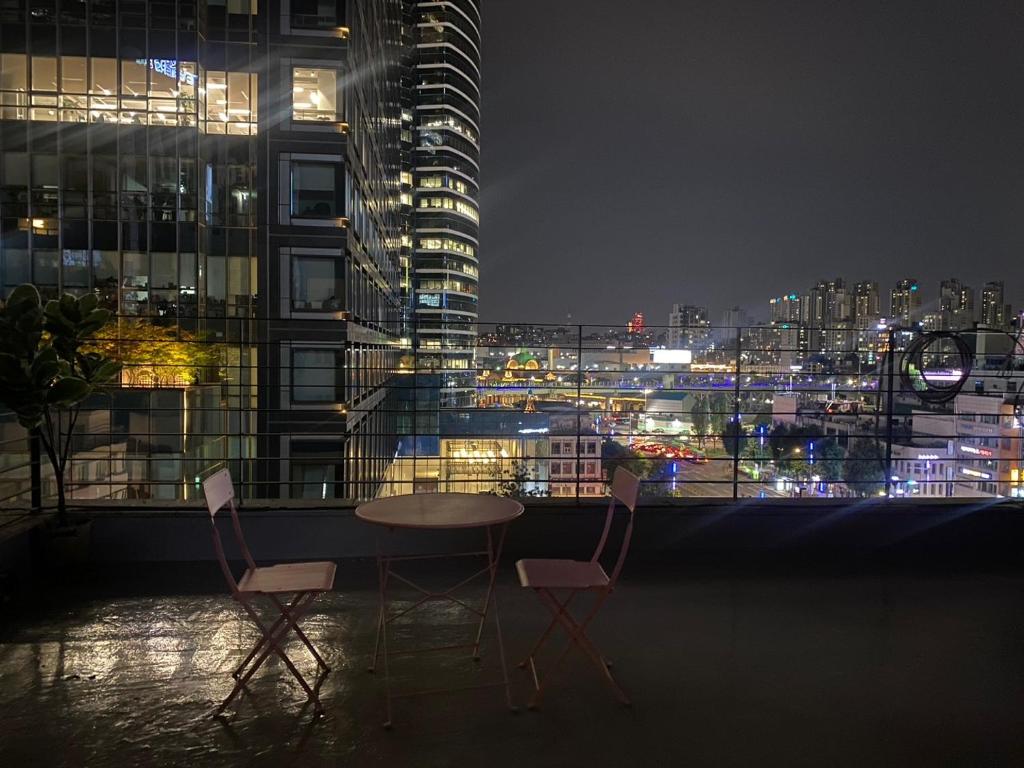 서울역 근처 야경