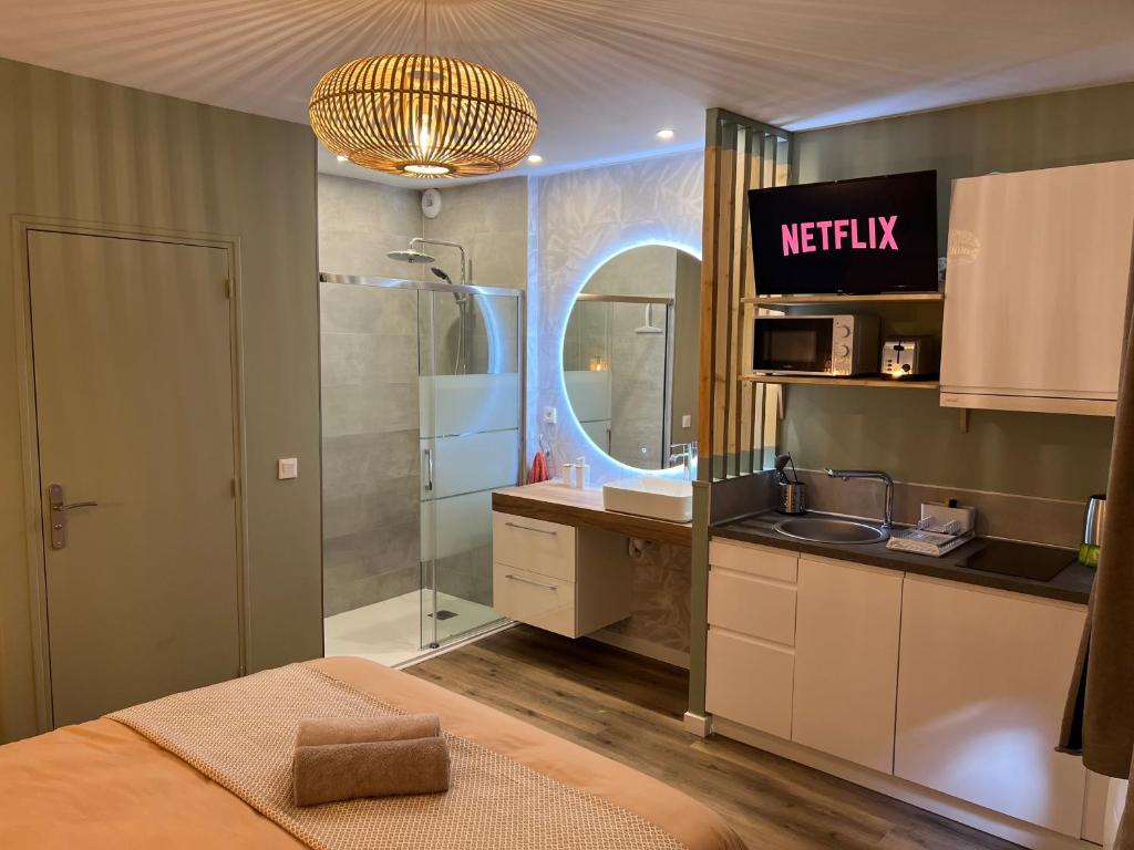 Studio cocooning centre ville d'Honfleur - 2