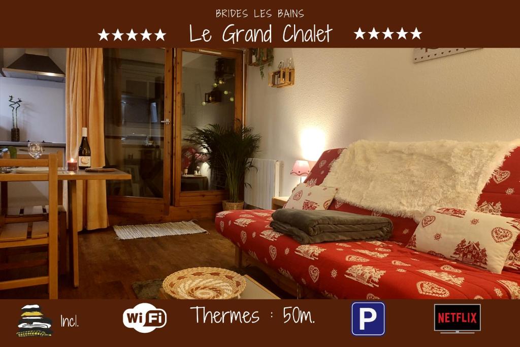 Furnished & independant flat - Brides-les-bains - Thermal spa 50m - 2