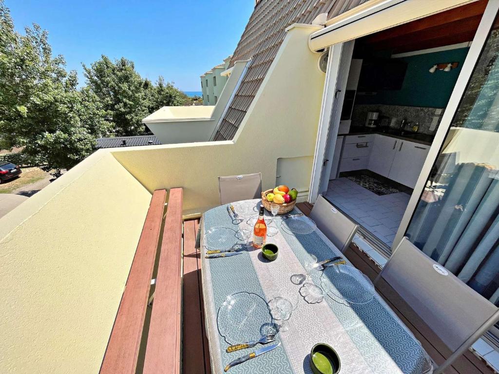Appartement 6 pers, accès direct plage, proche commerces, terrasse, parking, Wi-Fi optionnel - FR-1-387-199 - 1