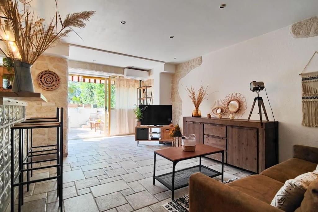 Appartement Villeneuve Loubet Plage - Spacieux avec Jardin - 2