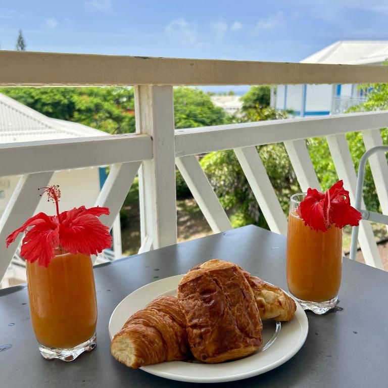 Studio avec vue mer dans la résidence Manganao, Saint-François