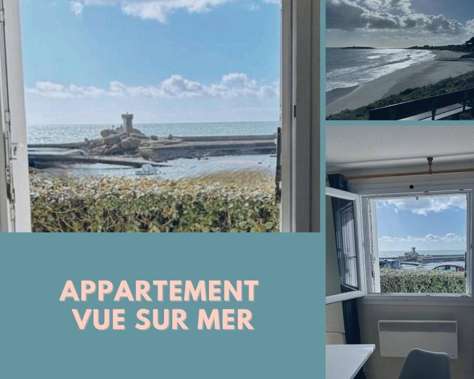 Appartement vue mer et port, Trégunc