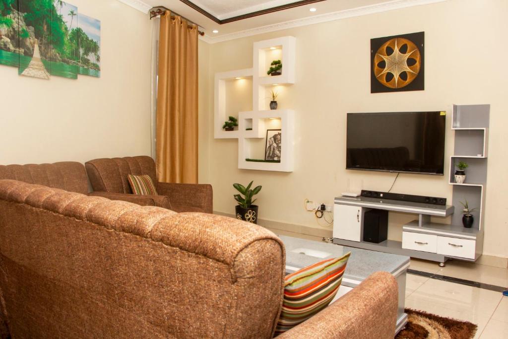 Rare APT- 1BR in Bukoto with Netflix, WiFi, and Free Parking, Kampala