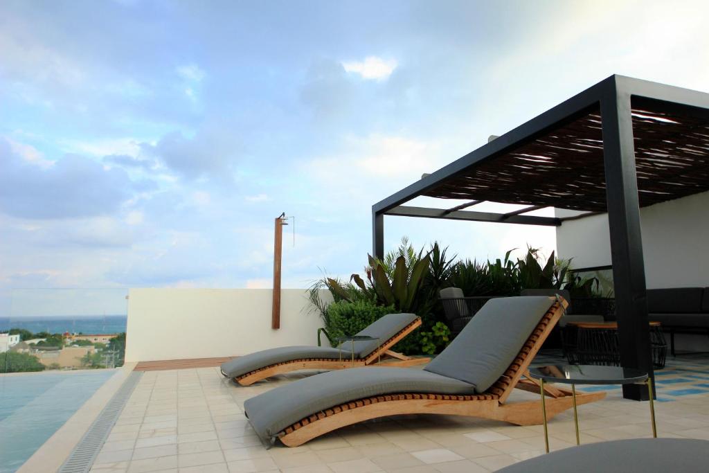 Spacious Studio, incredible rooftop with sea view - 3