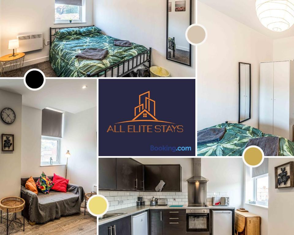 Swan House Apartment 4 - 1 Bed Apartment - Sleeps up to 4 - Free Parking - Liverpool - close to city centre - By ALL ELITE STAYS, Liverpool