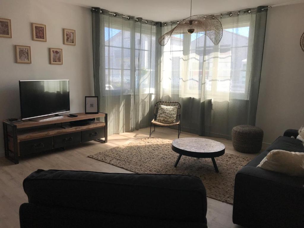 Grand appartement Patio Parking privé Centre Royan 5 pers - 4