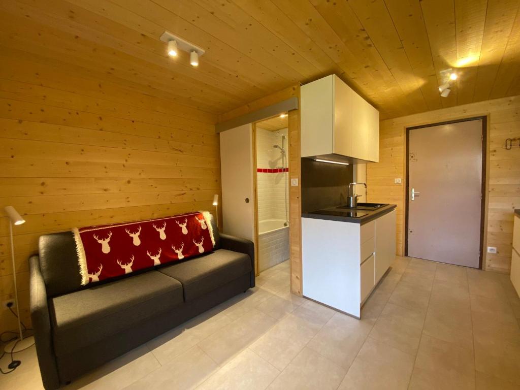 Studio calme proche centre Abondance, balcon Sud, casier à skis, parking - 4