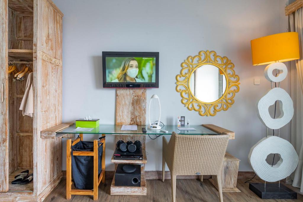 Felles stue/TV-område