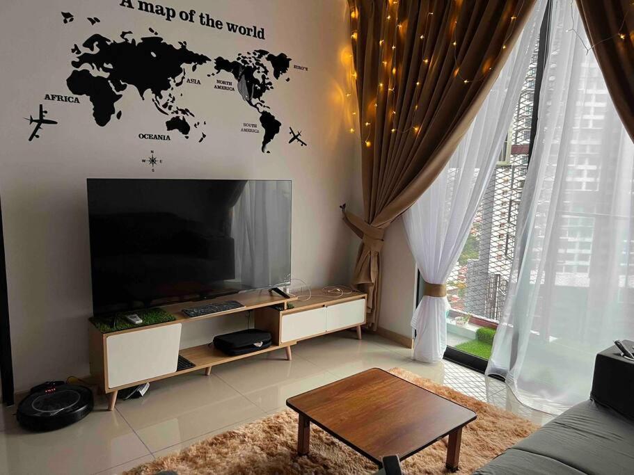 Bliss Cozy Home 3Rooms 6Pax 2CarPark 24H7D Easy Self Access, Куала-Лумпур