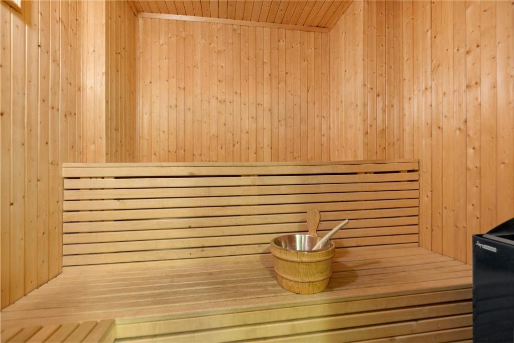 Sauna, Alpin Apartments Solsiden in Oyer